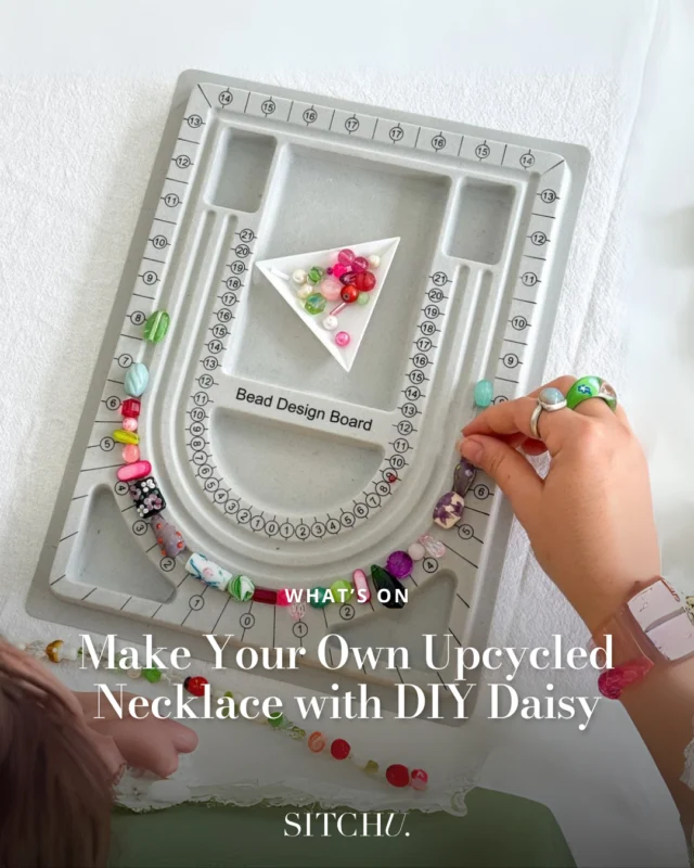 She’s crafty, she’s cute, she’s sustainable—this DIY necklace workshop is where your Pinterest dreams come alive. Tap the link in bio to string some magic.