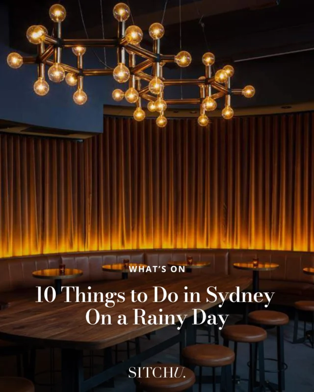 Rainy season is upon us! If you're looking for a few new ways to get out and about without getting wet, here are 10 of our favourites. ☔️⁠
⁠
An Art Deco cinema with a cocktail bar? Sounds like a lovely day out to us. 📽️🍸️