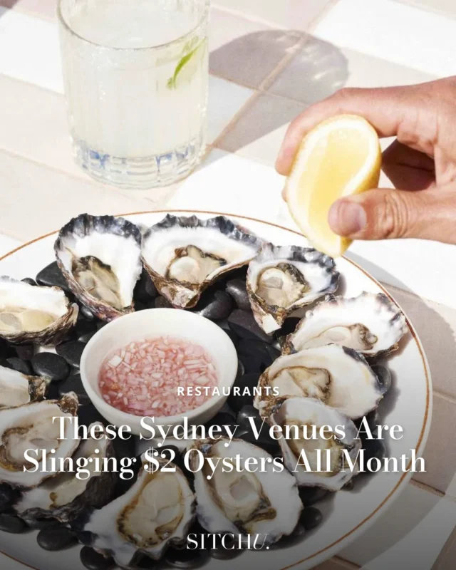 The only thing better than an oyster happy hour? An oyster happy month. Thanks to this Sydney restaurant group, you can get $2 oysters all day, all May. 🦪⁠
⁠
Head to the link in our bio and find your closest freshly shucked stack.