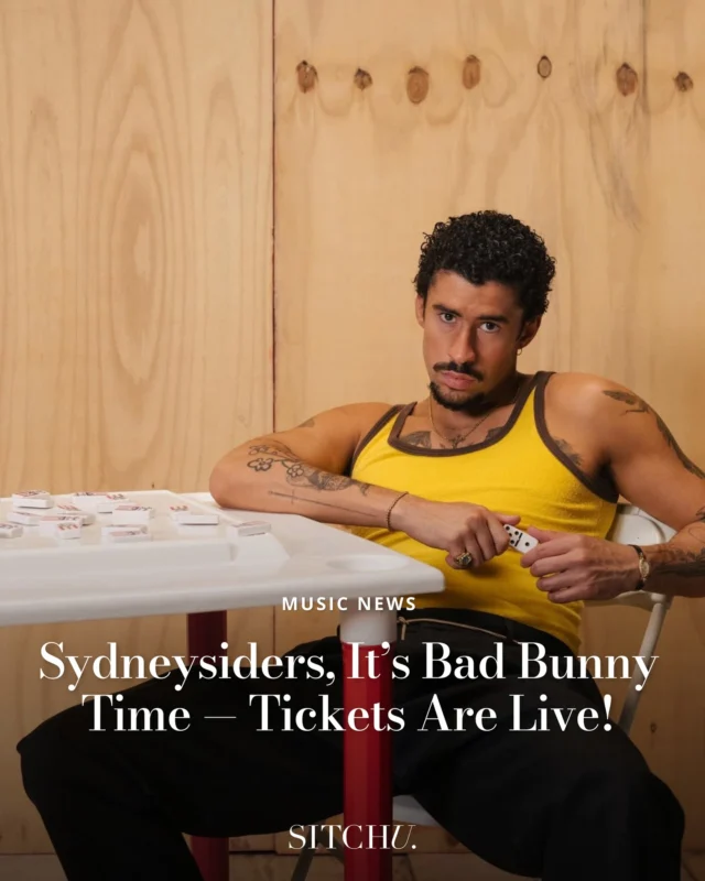 Bad Bunny is coming to Sydney for TWO massive shows. 😈🐇⁠
⁠
Tap the link to grab your tickets before it’s too late!