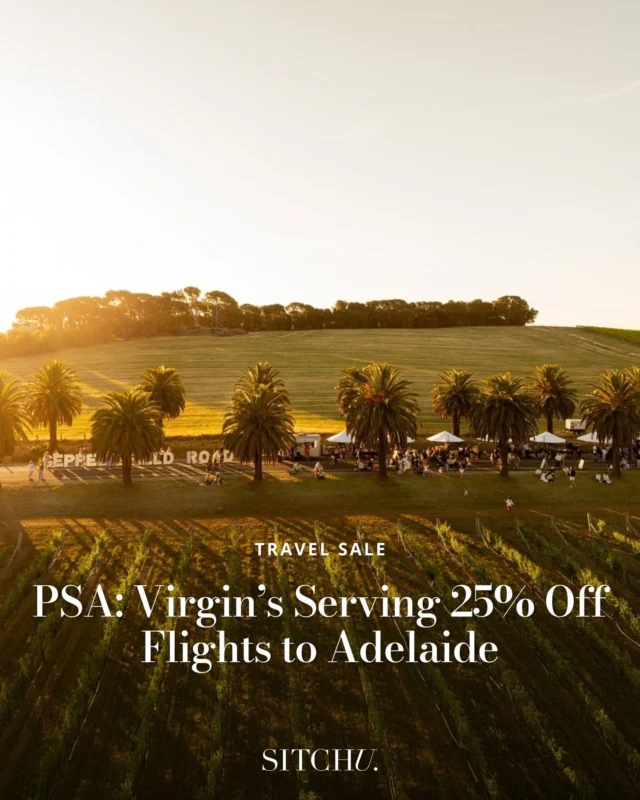South Australia is calling—and Virgin’s got your ticket 🎟️🌿 Up to 25% off select domestic flights to Adelaide means more $$ for wine tastings, beach days & spontaneous getaways. The deal won’t last long, so tap the link in our bio to lock it in 🍷✈️