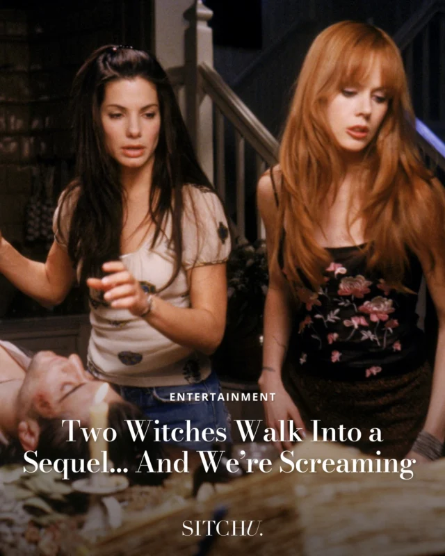 Gather your coven—🖤 Practical Magic 2 is coming to a screen near you, and yes, the Owens sisters are back! Double the star power, double the spells, and double the iconic hair.⁠
⁠
Tap the link in our bio to discover when it’s arriving (and everything we know so far) ✨🌙⁠
⁠
Which movie revival are you wishing for next? Drop your dream picks in the comments below!