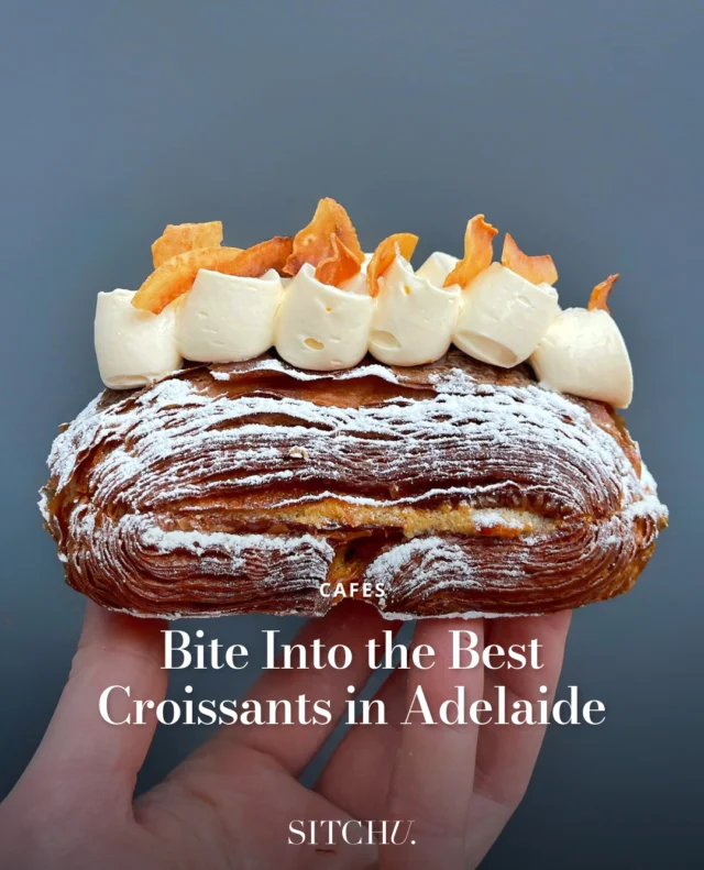 Crescent-shaped creations that are perfectly golden, flaky, and light as air? Oui. 🥐⁠
⁠
From traditional French patisseries serving pastries that have us dreaming of Paris to creative twists on the buttery treat, Adelaide's croissant game is strong.⁠
⁠
Find our shortlist of the best croissants in town via the link in our bio, and comment below if we missed your favourite! ✨️