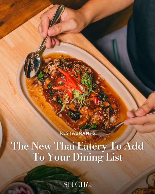 Spice up your lunchtime routine or your next night out! This modern Thai restaurant is now open in the CBD, serving flavour-packed dishes that will transport your taste buds to Thailand. ✨ ⁠
⁠
From aromatic curries to fresh salads, this is where traditional flavours with a modern twist will cater for everything, from a quick bite to a feast with friends.⁠
⁠
Discover the best new restaurants to have on your radar in 2025, via the link in our bio. ❤️‍🔥⁠
⁠
📸: Satang Waymouth