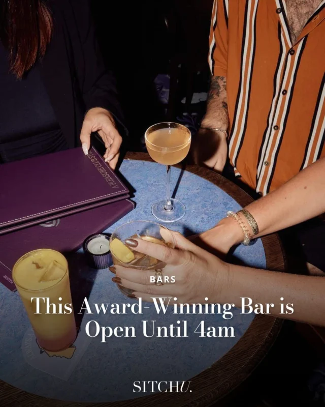 While the rest of the city sleeps, this bar's just getting started.⁠
⁠
Your new go-to for late-night sips and seriously good vibes. Because why should the fun stop at midnight? 🍸️⁠
⁠
Come for the award-winning cocktails, stay for the after-hours buzz. All the details at the link in bio.