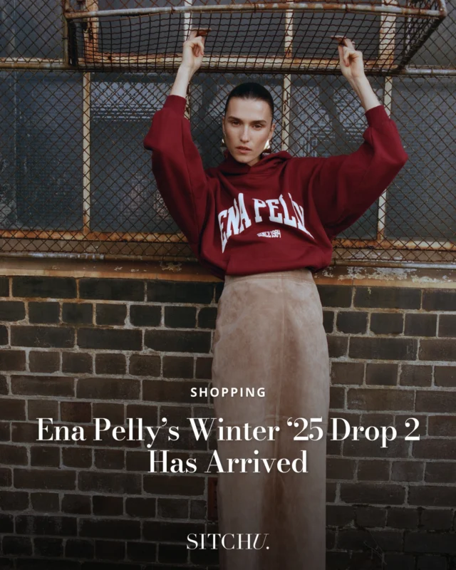 Ena Pelly’s Winter ‘25 drop is coming, and it’s pure 🔥. Think icy minimalism meets ‘80s rebellion: suede, sleek tailoring, and varsity graphics. ⁠
⁠
Layer boldly, embrace texture, and step into winter with attitude. Tap the link in our bio to shop 'til you drop 👇