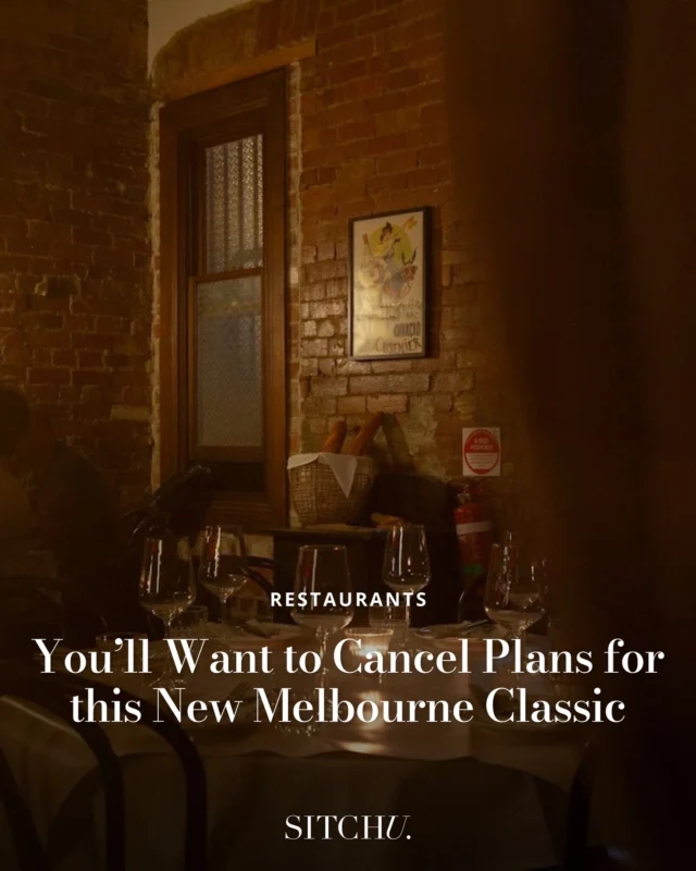 Soft lighting, crisp linens, crackly crème brûlée and a Euro wine list to swoon over 🍷✨ This elegant new bistro is quietly turning heads in Brunswick East—and trust us, you’ll want to be first in. ⁠
⁠
Think comfort food done chic. Tap the link in our bio to peek inside 👀
