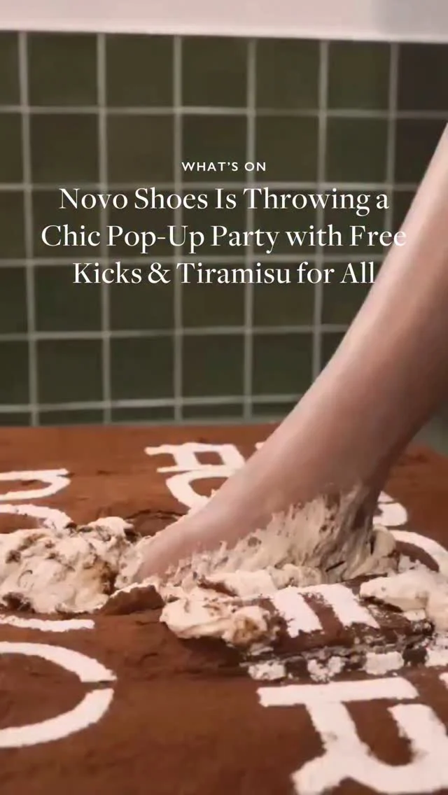 Espresso-toned heels, anyone? ☕👠 This @novoshoes pop-up is totally worth the trip! But hurry — it’s your last chance to RSVP! 🚨 

Tap the link in our bio to snag chic kicks, as well as that viral tiramisu you’ve been seeing all over your TikTok.