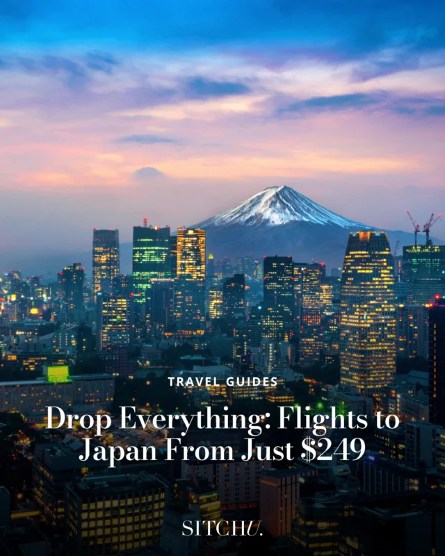 No, your eyes aren’t deceiving you. Jetstar have released yet another sale to the world’s current favourite holiday destination, Japan, with fares from just $249 🍙🏯⁠
⁠
So, what are you waiting for? Head to the link in our bio and get booking that well earned holiday! You deserve it 😉✈️