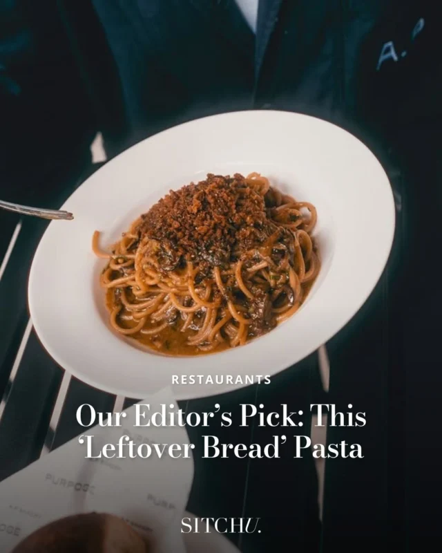 Bread pasta topped with more bread? Be still our beating hearts. There's little wonder this carbalicious dish was one of our editor's favourites this month. 🍝⁠
⁠
Want to know what other dishes made the cut? Head to the link in our bio for the full roundup.
