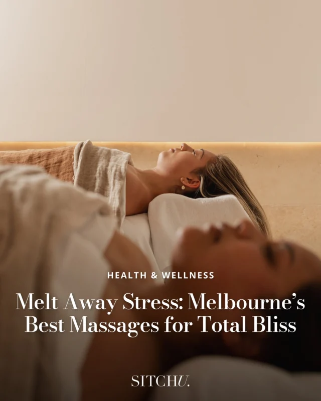 Feeling the chill 🥶 and the stress? You’re not alone — it’s the season of tight shoulders and tired minds. 💆‍♀️✨ ⁠
⁠
We’ve found Melbourne’s most blissful massage spots to help you unwind, reset and float out feeling brand new. Tap the link in bio for your winter escape. 🤍