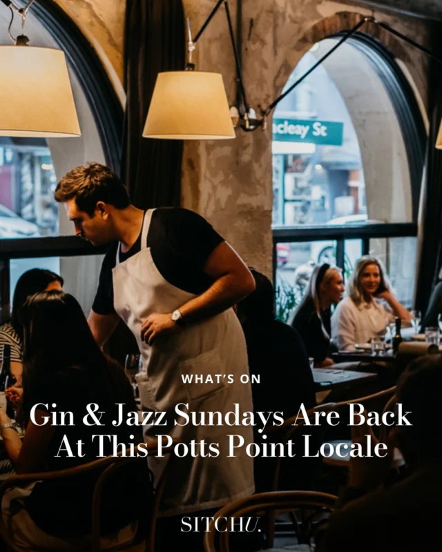 Sundays are looking seriously smooth at this Potts Point locale. Their Gin & Jazz Sundays kick off this weekend and trust us, you'll want a front row seat (preferably with saganaki on the table) 🎷⁠
⁠
All the details at the link in bio.