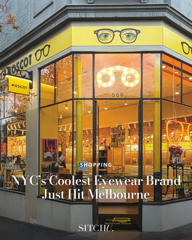 Melbourne just got way cooler — NYC’s iconic eyewear brand @moscotnyc has landed in South Yarra! Beloved by Johnny Depp & Leo DiCaprio, these cult frames bring 100+ years of heritage and downtown swagger to our stylish streets. Eyewear, elevated. Tap the link in bio to see (and be seen).