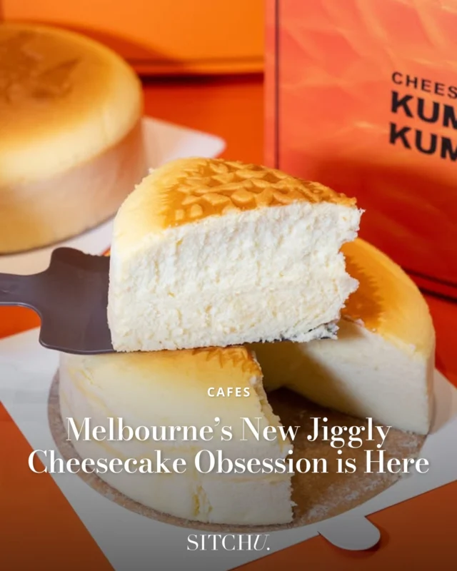 Straight from Shanghai with a Japanese twist, Kumo Kumo Cheesecake is serving Hermès-level dessert vibes in Melbourne. Jiggly, creamy, and wrapped like luxury, these are soufflé cakes worth the hype — and the queue. 🍰⁠
⁠
Tap the link in bio to see why this is the dessert moment everyone’s lining up for.