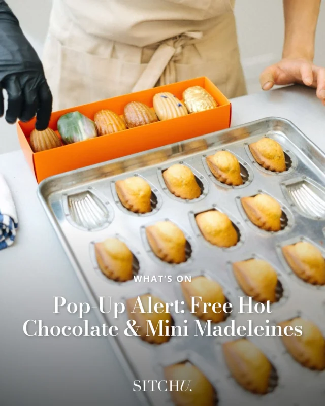 For two delicious days only, Melbourne’s cult-favourite @madeleine_deproust is popping up in Sydney to bring you a lineup of handcrafted madeleines and limited-edition flavours — including the viral Poppin’ Corn, rich Bali Cacao, and dreamy Strawberry Matcha 🌽🍰⁠
⁠
Teaming up with French chocolate house Valrhona, there'll also be free hot chocolate on offer. But if you want to get your hands on the signature little cakes, you'll have to get in quick.⁠
⁠
Tap the link in bio for all the details.⁠