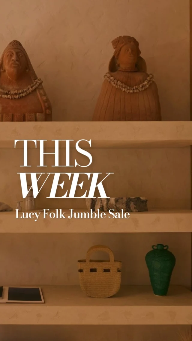 If you go to one warehouse sale, make it this. 

@lucy_folk is hosting its annual jumble sale this weekend, and after our sneaky preview, it’s safe to say this one is a hit. Shop a wide range of heavily reduced designer clothes, shoes and jewellery from Lucy Folk’s collection, including solid gold pieces and fine jewellery 💍💕

Head to the link in bio to find out all the essential details!