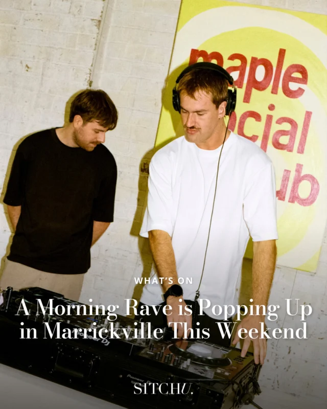 @maplesocialclub is back with another cafe rave this weekend, teaming up with @brooklynboybagels to throw a party at the bakery's HQ.⁠
⁠
Expect a live set of pop-house beats, fresh bagels on rotation (every 20 minutes), and a limited-edition drop 🥯🪩⁠
⁠
It all wraps by midday, so you can dance, refuel, and roll into the weekend feeling smug. ⁠
⁠
Tap the link in bio for all the details.