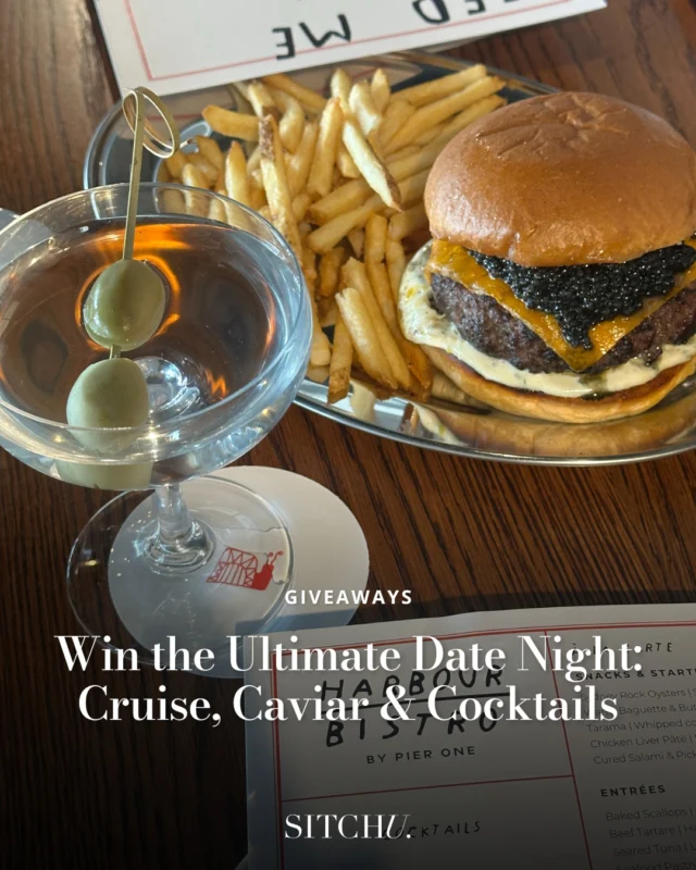 ✨ Win the Ultimate Date Night Experience Worth $700! ✨⁠
⁠
Dine in style this winter with Harbour Bistro by Pier One, Sydney’s chicest new waterfront pop-up. Begin the evening being chauffeured by boat to Pier One's private pontoon, indulge in delicious, handcrafted cocktails, French-inspired dishes and caviar burgers, all with a side of waterfront harbour views. Sound like the perfect date night? Keep reading ⁠
⁠
What you'll get:⁠
✨ A private boat ride to Harbour Bistro's private pontoon⁠
✨ Caviar burgers, handcrafted cocktails and entrees ⁠
✨ All to the value of $700⁠
⁠
How to enter:⁠
✨️ Follow @sitchu.sydney & @pieronesydney @pierbardining ⁠
✨️ Tag who you'll be bringing along as your date for the evening⁠
⁠
You won't want to miss out on this epic prize! The competition ends 9am Thursday 5th June, and the winner will be contacted via DM. Tap the link in our bio for the full terms and conditions.