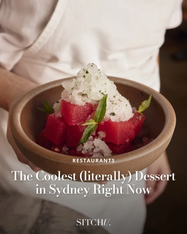 Fresh, punchy and just a little bit boozy — this watermelon, ouzo & mint granita is the kind of dessert that knows exactly what it’s doing.⁠
⁠⁠
It’s what we’re ordering when we want something light... but unforgettable.⁠ Tap the link in bio to find more of our favourite dishes this month.⁠