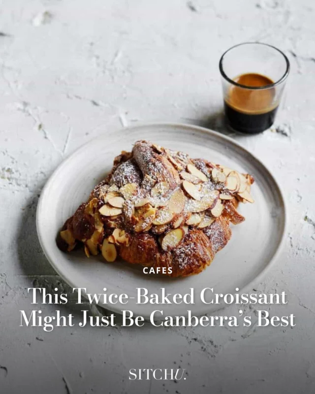 Flaky, golden, syrup-soaked and twice-baked — this almond croissant is reason enough to make a stop for a sweet treat this weekend 🥐✨⁠
⁠⁠
Tap the link in bio to find out where