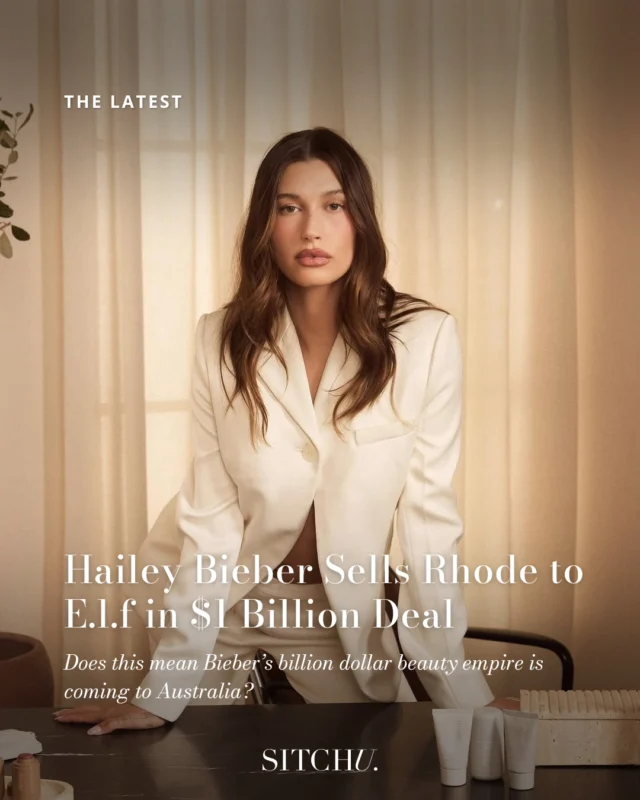 Is the glazed donut glow finally coming to Australia?!⁠
⁠
Hailey Bieber just sold @rhode to @elfcosmetics for $1 Billion 😱💸 Known for its viral lip peptides and ‘glazed donut skin’ aesthetic, Rhode has been at the top of every beauty lover’s wishlist — and with e.l.f stocked at Aussie retailers, it's got us wondering if we're next on the agenda for the beauty company. And, Hailey has made some promising comments!⁠
⁠
Click the link in bio to find out everything we know.