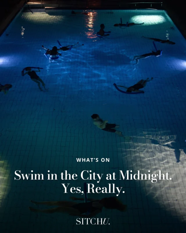 Well, midnight is 8:30pm for us in winter, we don’t know about you…

Step into a magical night ritual this @rising.melbourne season. Float beneath the surface, and let underwater sound waves ripple through your body 🔊💧 ⁠
⁠
This immersive sonic journey is part art, part meditation, and wholly unforgettable. Tap the link in our bio to find out more! ✨