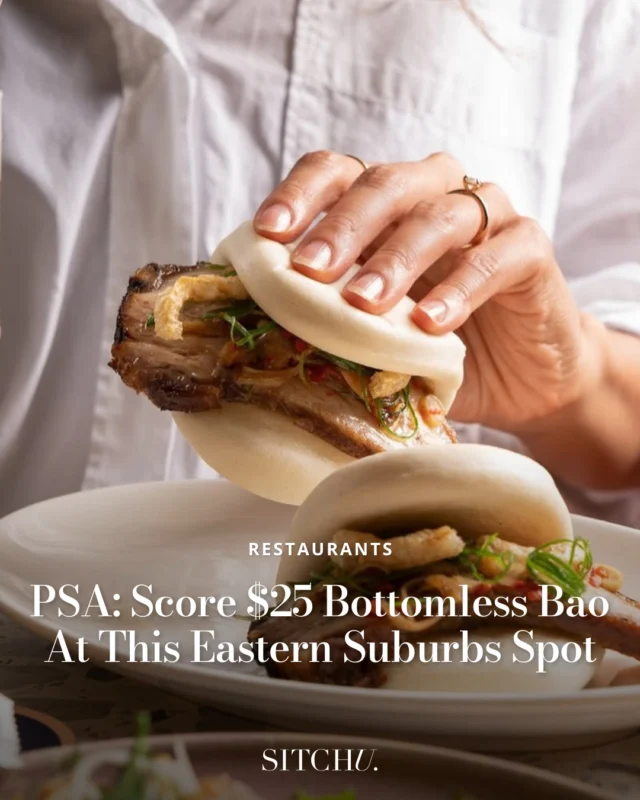 Bao lovers, this one’s for you 🥟🔥 ⁠
⁠
This Bondi institution is dishing up bottomless bao for just $25! Think chicken katsu, smoked brisket, crispy pork adobo and more. Best part? It's on offer every single week. ⁠
⁠
Tap the link for all the tasty details!