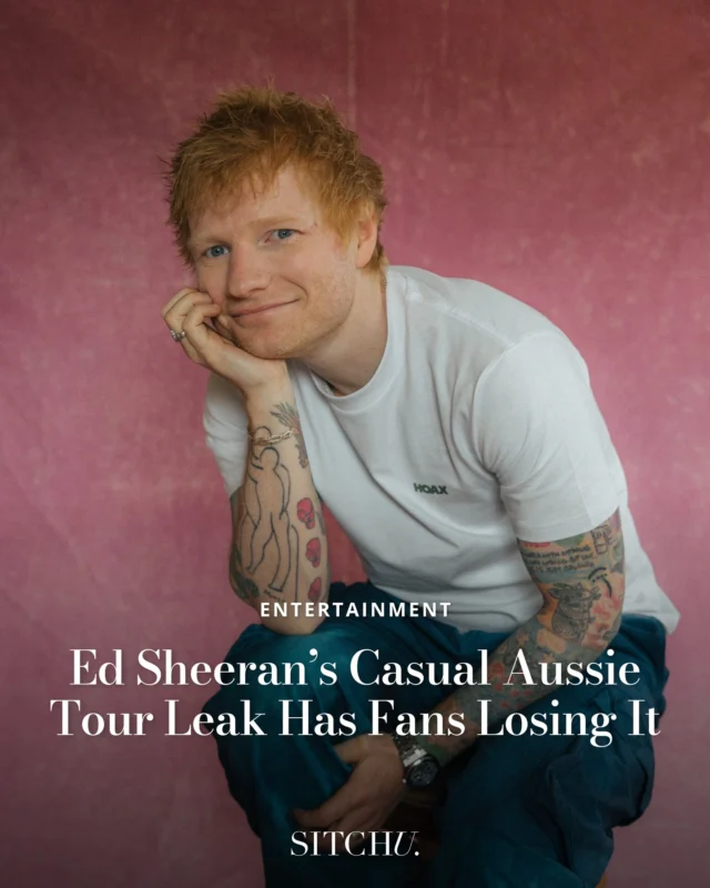 Ed just casually dropped confirmation of a new Aussie tour, in the most Ed way possible... and you know it’s gonna be massive. Tap the link in bio for all the juicy details we’ve got so far. 🎸🔥