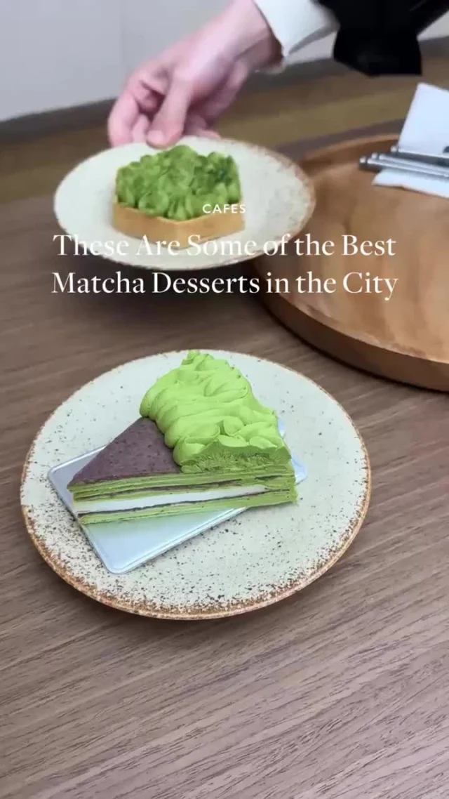You'd be remiss not to try the Triple Matcha Tart — it had us drooling!⁠
⁠
This tucked away matcha spot is a new addition to Melbourne, and it's already making its mark. With stone-milled matcha, earthy hojicha and a beautiful space, it has us hooked.⁠
⁠
Comment "Matcha" to find out where it is!