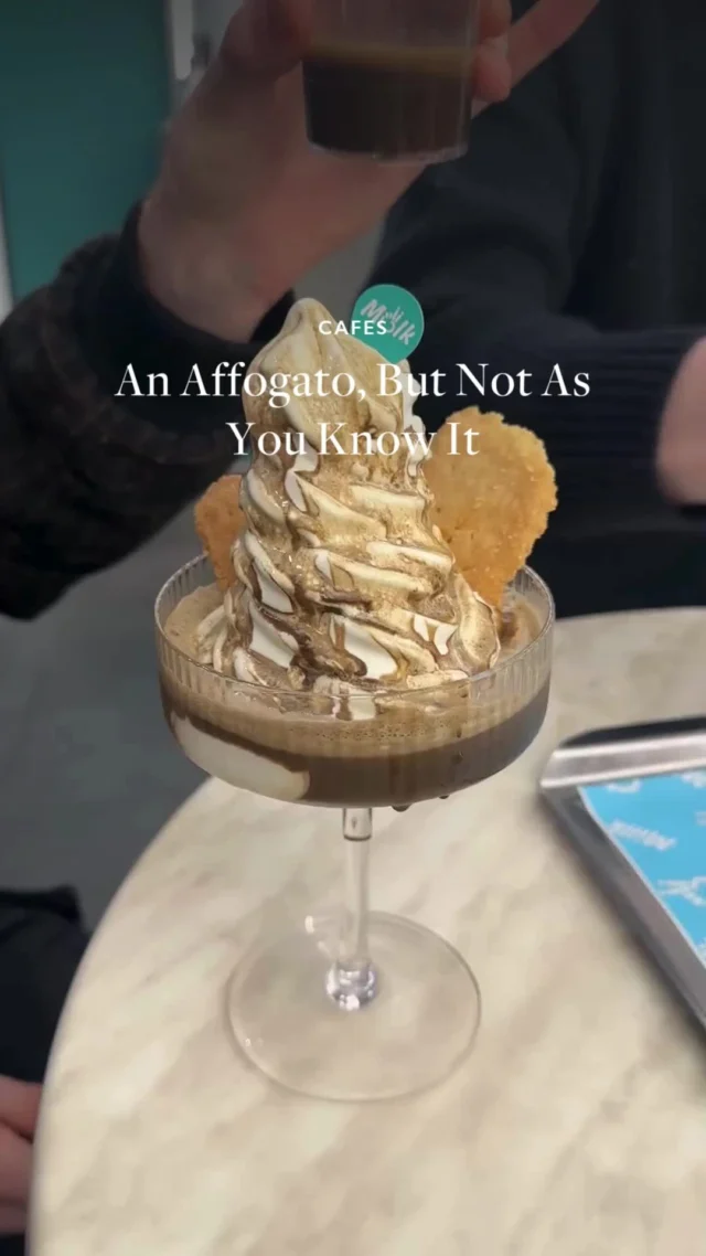 Espresso affogato? No, hojicha 😮‍💨🍵⁠
⁠
This dessert spot is serving up some serious sweet treats, and we can't get enough. From luxe cakes to mochi cookies and dreamy soft serve, it's a haven for sugar lovers with a taste for the unexpected.⁠
⁠
Tap the link in bio to find out where to treat yourself! 🍰✨
