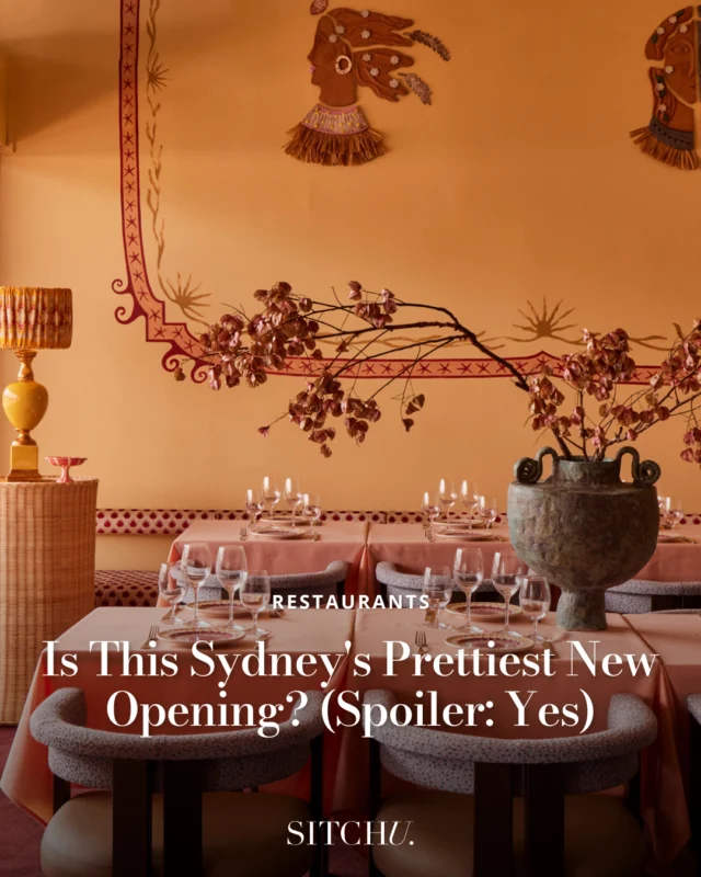 A brand-new Greek beauty has landed on Woolloomooloo’s Finger Wharf — and it’s bringing a modern Mediterranean twist to Sydney’s dining scene 🍸🐟⁠
⁠
Expect moussaka croquettes, smoked rosemary lamb shoulder served tableside, tzatziki cocktails, and a dreamy palette of plum interiors inspired by an Aegean sunset. Oh, and the views? Quintessential Sydney.⁠
⁠
Tap the link in bio for all the details.
