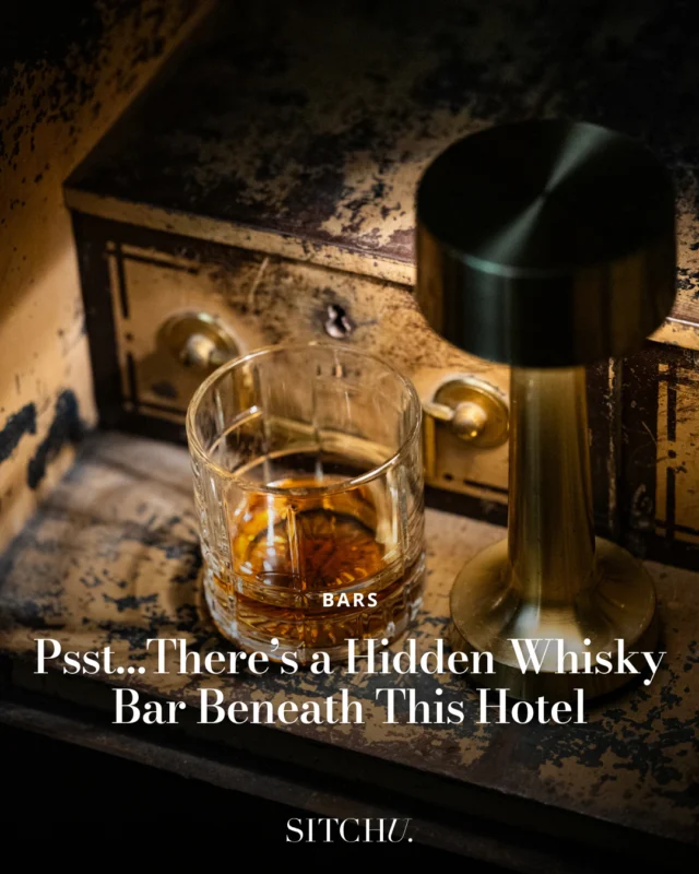 Hidden behind a door, in a vault beneath a five-star hotel, this bar is giving major speakeasy vibes 🥃✨⁠
⁠
A luxe, six-seat tasting room tucked into the hotel’s original 1930s strongroom, this might just be Sydney's most exclusive pop-up yet.⁠
⁠
Tap the link in bio for more.