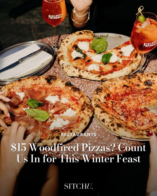 Forget about those winter blues, because this midweek pizza party is serving $15 woodfired goodness, smooth Negronis for $12, and cosy vibes in Highgate. Wednesday nights have never looked so good. 🍕⁠
⁠
Want in? Hit the link in bio for Perth’s best winter dining deals ❄️