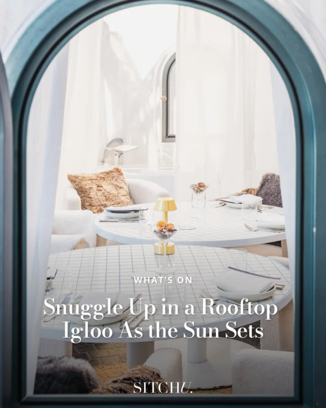 The igloos are back, and they’re just as dreamy. Private domes, warm winter feasts, and epic skyline views. Cosy, exclusive and destined for long nights with your faves. ❄️⁠
⁠
Tap the link in bio to lock it in before they’re gone again.