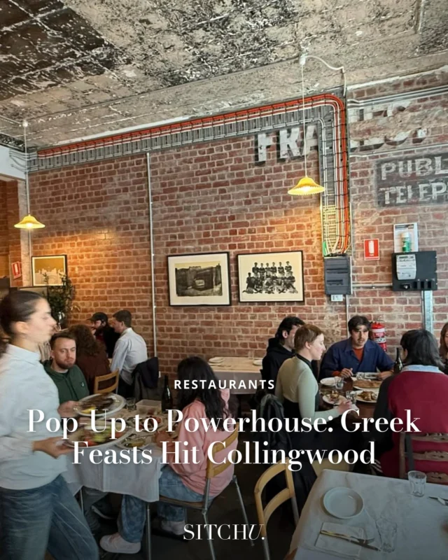 A beloved pop-up has gone permanent, and it's serving Greek soul with every flame-grilled bite 🇬🇷🔥 ⁠
⁠
From $10 Greek beers to moussaka that melts hearts, this Smith Street stunner is your new go-to. Chalkboard menus, cosy vibes, and late-night feeds incoming. Opa! 🥂