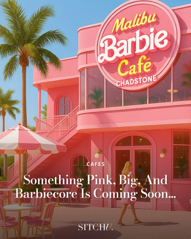 Think pink, sip pretty, strike a pose. 
⁠
The Malibu Barbie Cafe is about to land at Chadstone — and she's serving up sun-soaked vibes, all-day brunch, and nostalgia by the bucket hat. With a menu curated by MasterChef semi-finalist Becky Brown, this dreamy pop-up is the first of its kind outside the USA. Barbiecore? Completed it. 👛🍓🎀⁠
⁠
Tap the link in our bio to catch the big, rosy-hued splash — you'll never guess how long Barbie’s making waves at Chadstone! 💖✨ 

📸 AI-generated image of what it might look like.