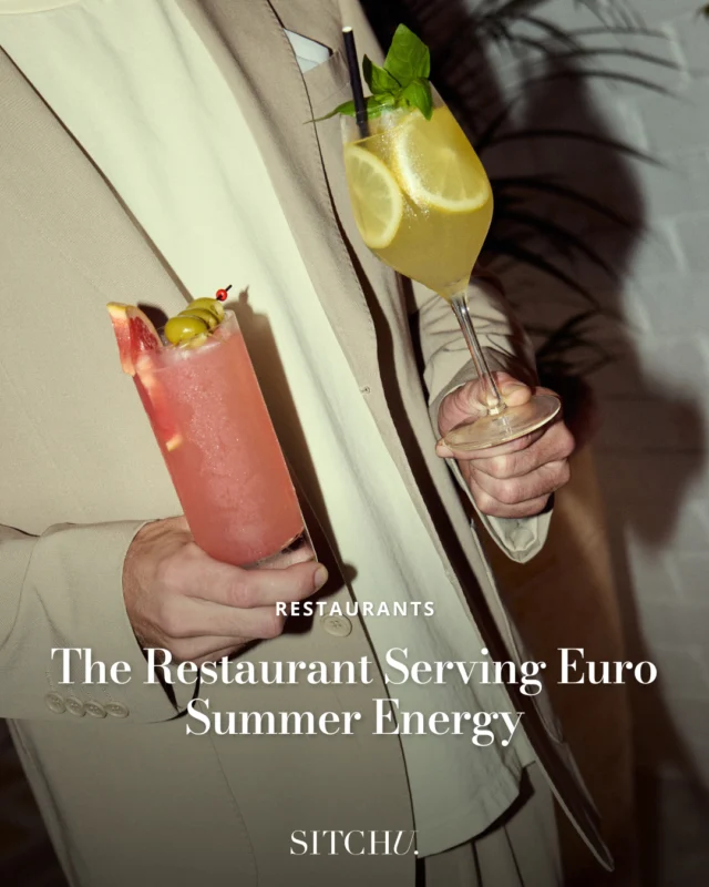 Espresso by morning, aperitivo by afternoon — and a coastal breeze to match. This hot new opening brings major Euro summer vibes to the GC. Tap the link in bio for a first look inside.