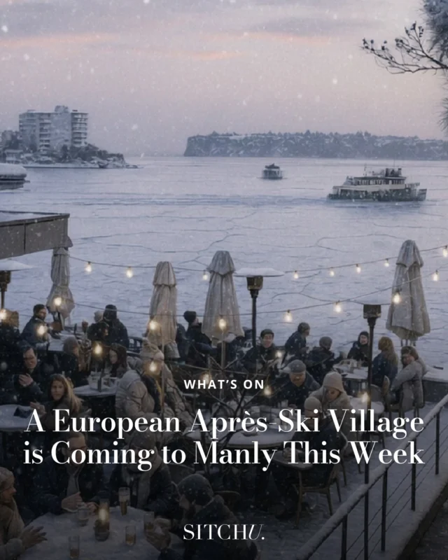 This week, an iconic Manly institution is transforming into a European-style ski village — complete with fireside lounges, seasonal eats, spiked hot toddies, and that unbeatable harbour view.⁠
⁠
Expect a full line-up of wintry goodness: themed cocktails, a snow machine, family-friendly fun, and even private igloos and saunas to book with your crew.⁠
⁠
Now this is winter by the sea. Tap the link in bio for all the details.⁠