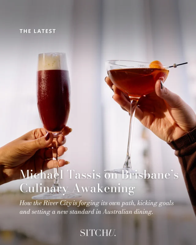 Is Brisbane Australia's rising culinary star? Michael Tassis certainly thinks so and frankly, so do we. 💁‍♀️ Tap the link in our bio to read more from one of Brisbane's best-known restaurateurs (think Massimo, Rich & Rare, YAMAS Greek + Drink, Pompette and more).