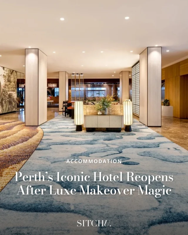 A dazzling new chapter in the heart of Perth. Think skyline views, marble bathrooms, pillow menus and a wine bar worth lingering in. After a head-to-toe transformation, this five-star stunner is serving serious staycay energy. ⁠
⁠
Tap the link in our bio to take a peek inside. ✨🛎️