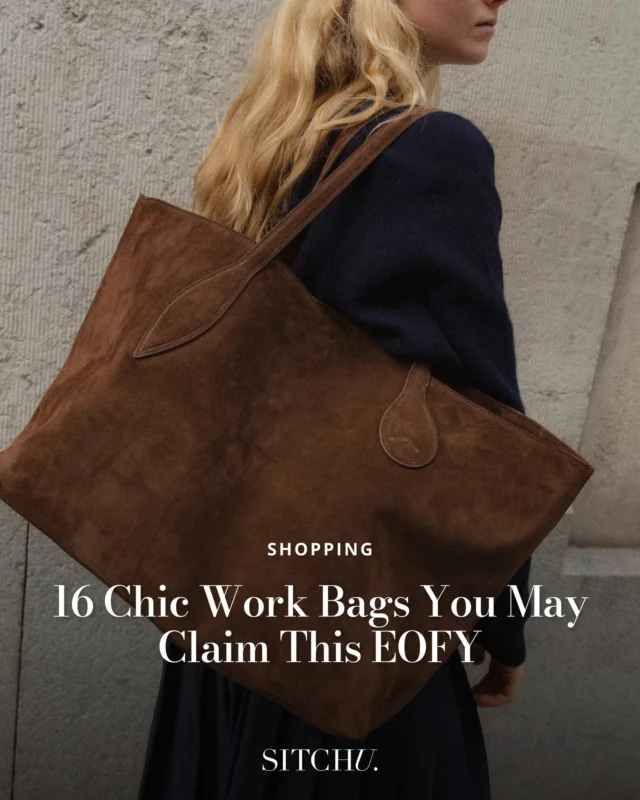 In a huge PSA to anyone in need of an upgrade, you may be able to claim your work handbag on tax! With the end of the financial year drawing closer, it's time to maximise your deductions. 👜⁠
⁠
Yes, there are a few cost-related conditions — but hey, a deal’s a deal!⁠
⁠
We've got you started with 16 chic work bags that will add a touch of style to your office days. Find our edit at the link in our bio. You're welcome! 💸