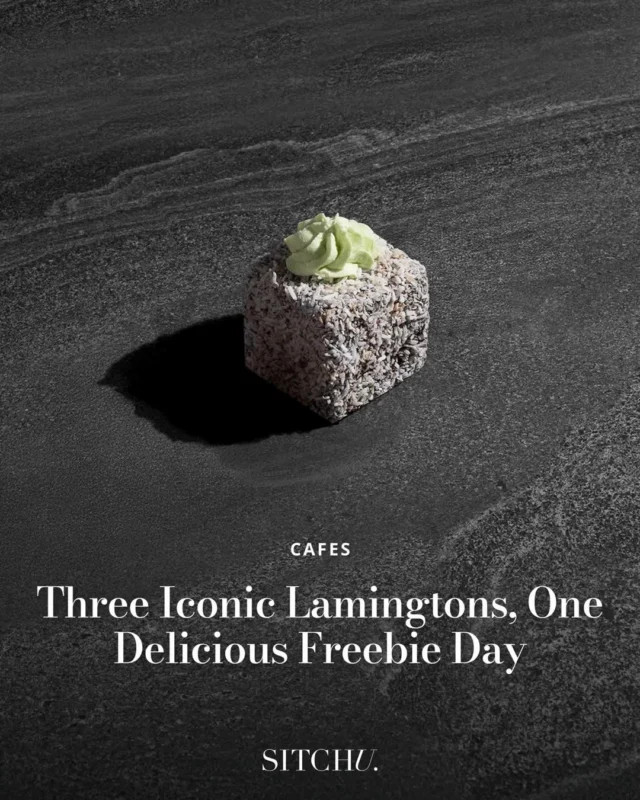 Free choccy lamingtons are dropping this World Chocolate Day — and they’re plant-based, limited-edition, and insanely good. The first 100 through the door score a freebie. So, run — don’t walk.⁠
⁠
Who’s behind this ultimate sweet treat drop? Tap the link in our bio for all the delicious deets. We’re calling dibs on the Golden Crunch. 🍫⁠