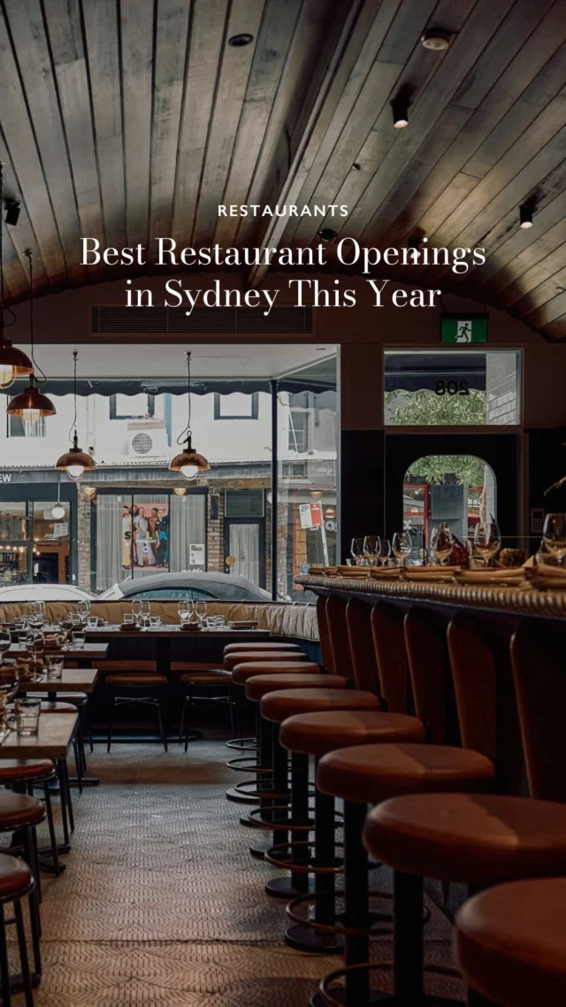We’ve rounded up 10 of the best new restaurants in Sydney that have opened this year (so far). Trust us — your next reservation is on this list 🍝

Tap the link in bio for the full lineup of the best new restaurants in Sydney.
