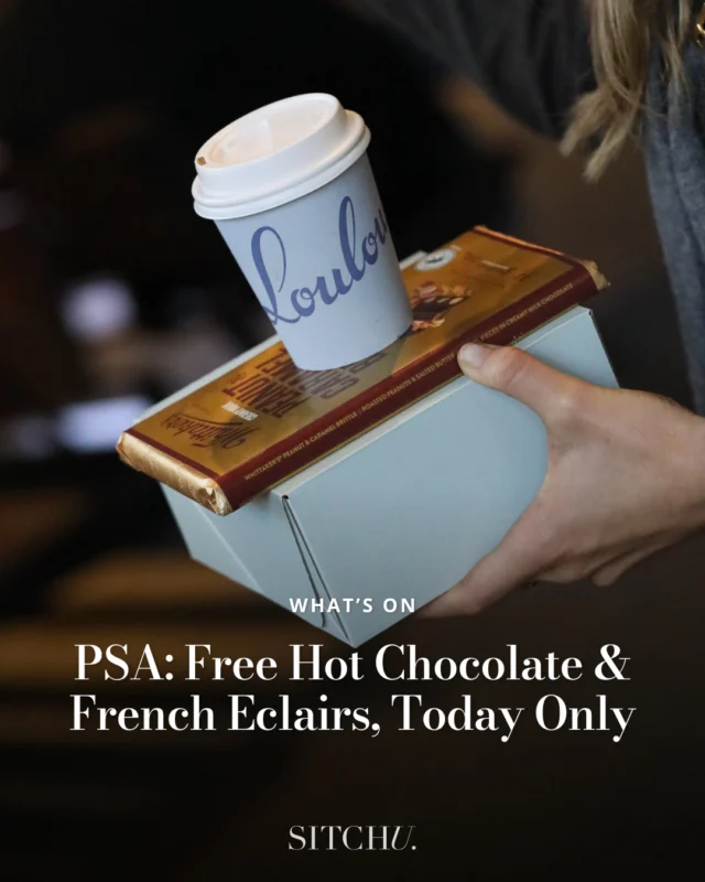 Happy World Chocolate Day to all who celebrate! ⁠
⁠
If you find yourself in the CBD this afternoon, you may just score yourself a free hot chocolate and a delicious French eclair thanks to the legends at @petitloulou.sydney and @whittakersnz 🍫 But hurry, only the first 200 through the door get their sweet treats on the house!⁠
⁠⁠
Tap the link in bio for all the details.