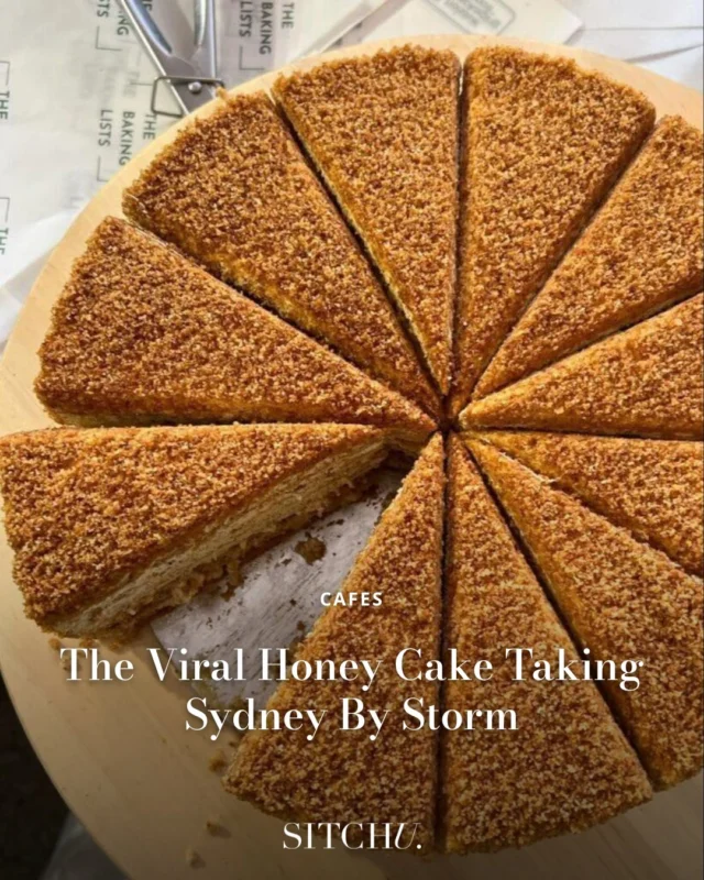 After selling out weekly at the markets, this Sydney baker decided this creation needed a permanent home. 🍯⁠
⁠
Head to the link in our bio for all the details.