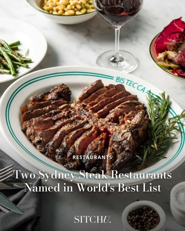 The 101 World's Best Steak Restaurants list has recently dropped the first 51 award winners, and two Sydney restaurants have made the cut. 🥩⁠
⁠
Want to see if your favourite is on the list? Head to the link in our bio.