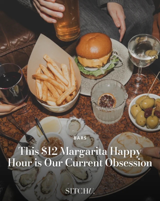 We're talking full-size margaritas AND olive leaf martinis for just $12, alongside house wines for $8 a glass and craft beers for just $6.⁠
⁠
And it's not just about the booze. Did someone say $2 oysters? Tap the link in bio for more.