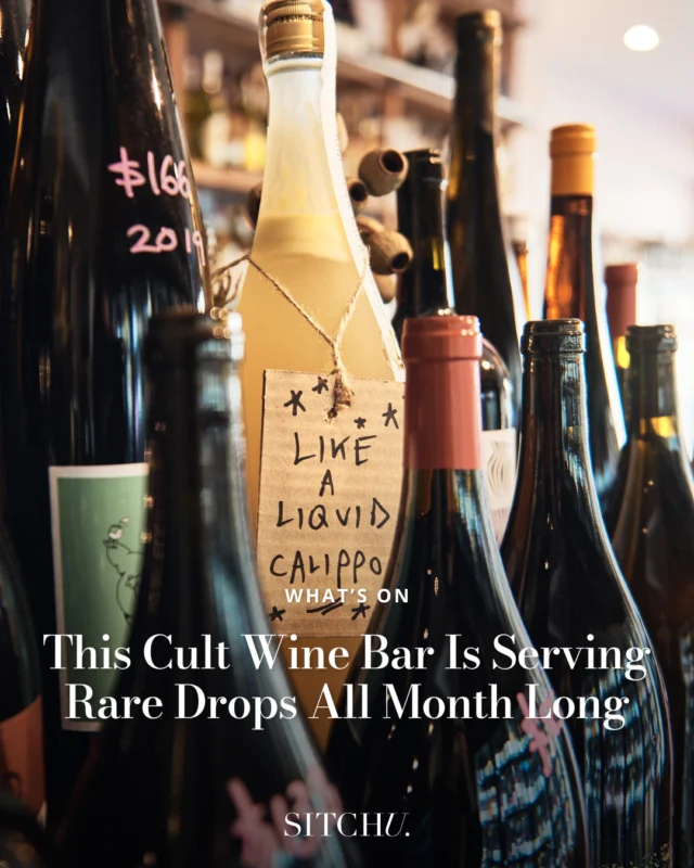 The best kind of wine event? One that runs all month.⁠
⁠
Pop into this local joint for a sip of some rare, small-batch and back-vintage wines by the glass alongside tasty snacks and surprise winemaker drop ins.⁠
⁠
Rotating weekly, there's plenty of reasons to come back. Link in bio for all the details⁠