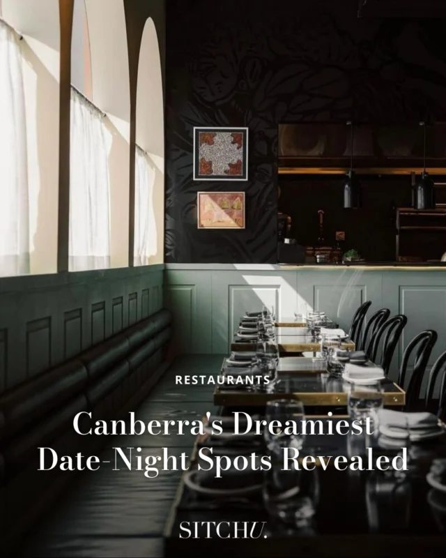 From moody wine bars to candlelit fine diners, Canberra’s romance game is strong. Whether you're planning a first date or celebrating something special, these dreamy spots bring the perfect mix of ambience, flavour, and heart. 💫❤️

Tap the link in bio for our edit of the most romantic restaurants in Canberra.