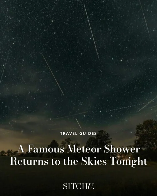 Get ready for the sky’s most epic light show — meteors blazing in every direction, fireballs lighting up the night, and a cosmic dance you won’t forget. ⁠
⁠
Want the full lowdown on when, where, and how to watch? Tap the link in our bio and start planning your stellar night.✨💫